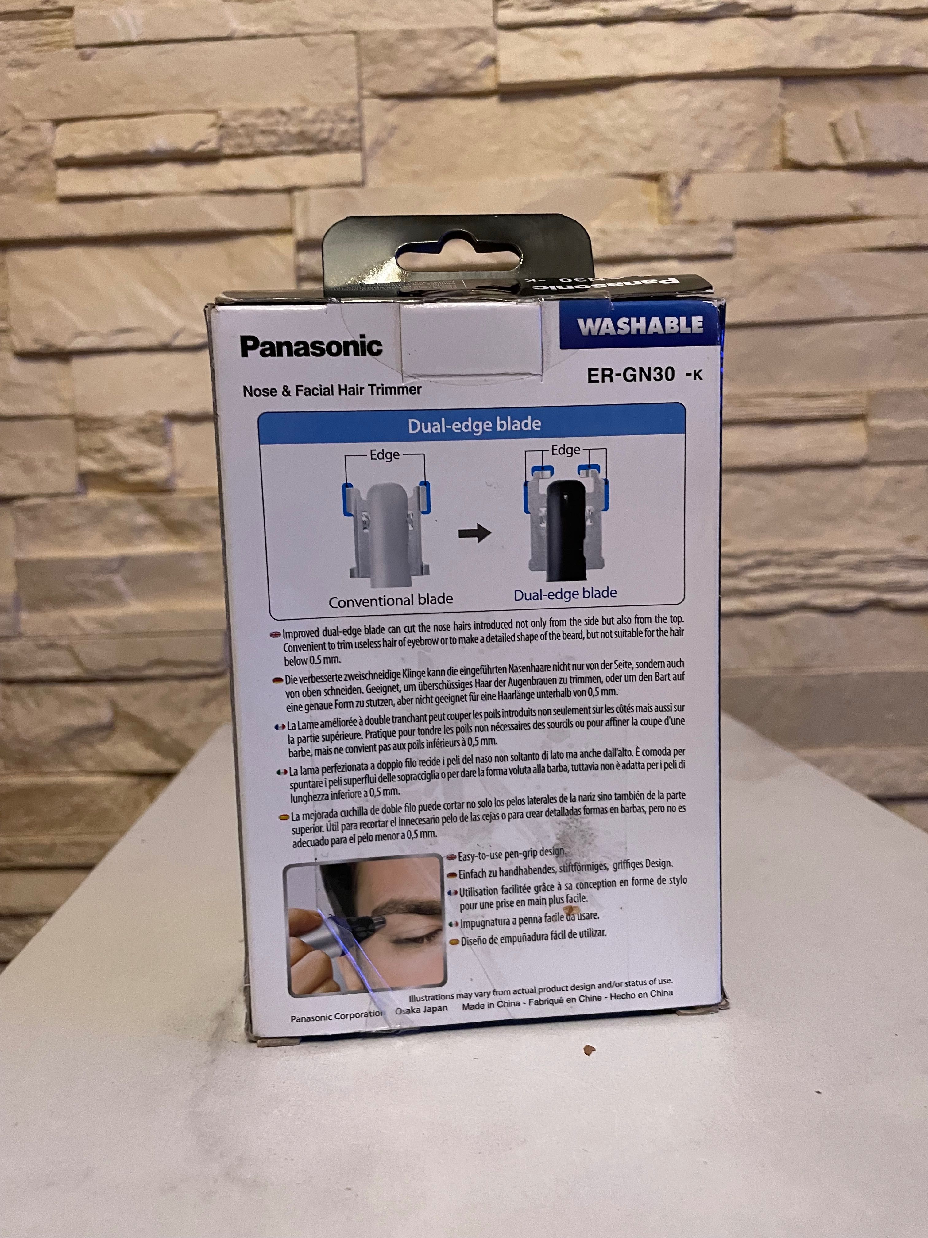 Panasonic ER-GN30 Trymer do nosa na mokro/sucho