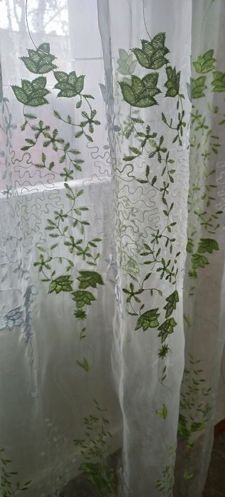 Ламбрекен и тюль комплект