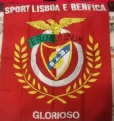 Lenço /Bandeira  do Benfica