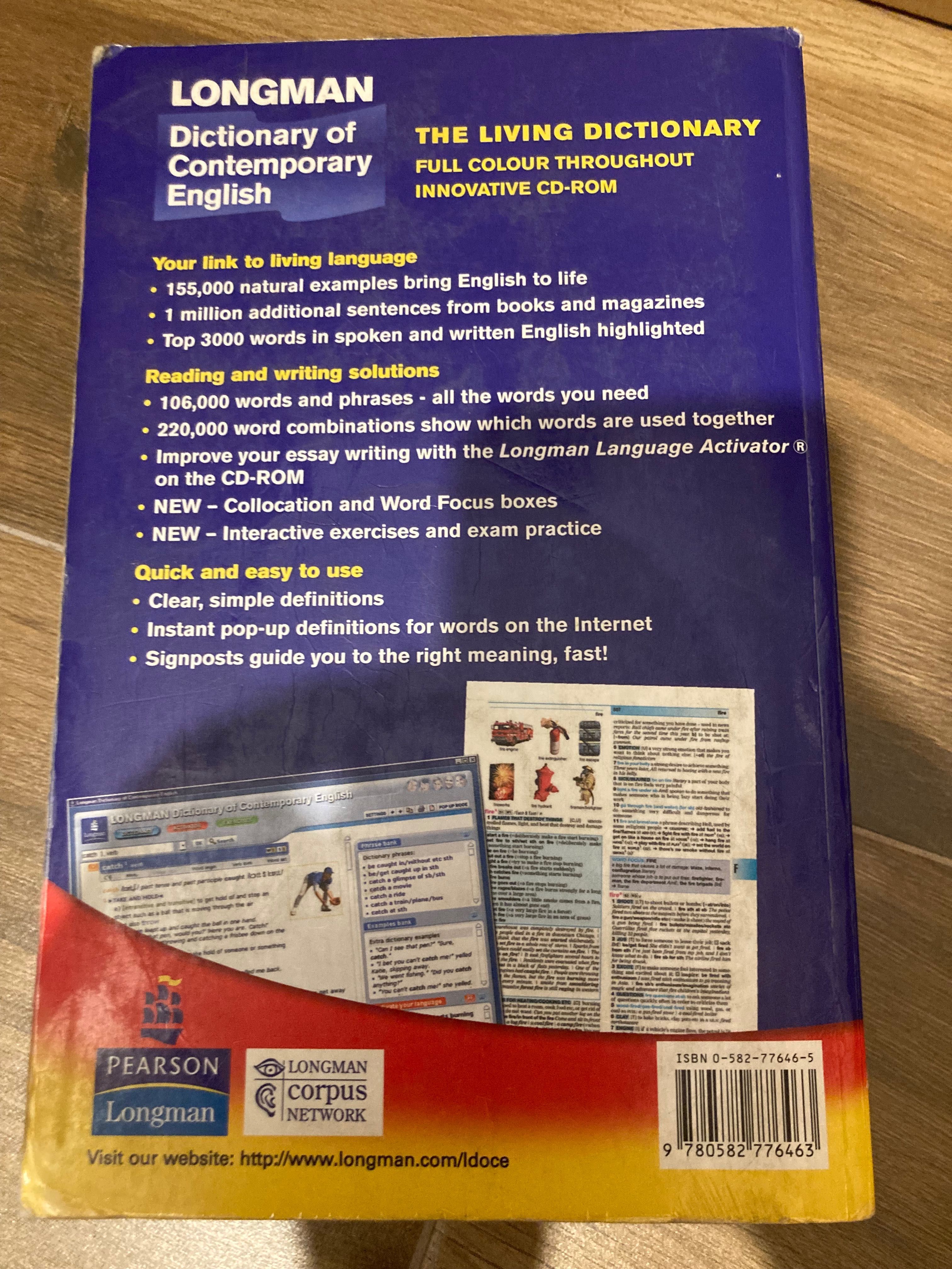 Longman Dictionary of Contemporary English słownik język angielski