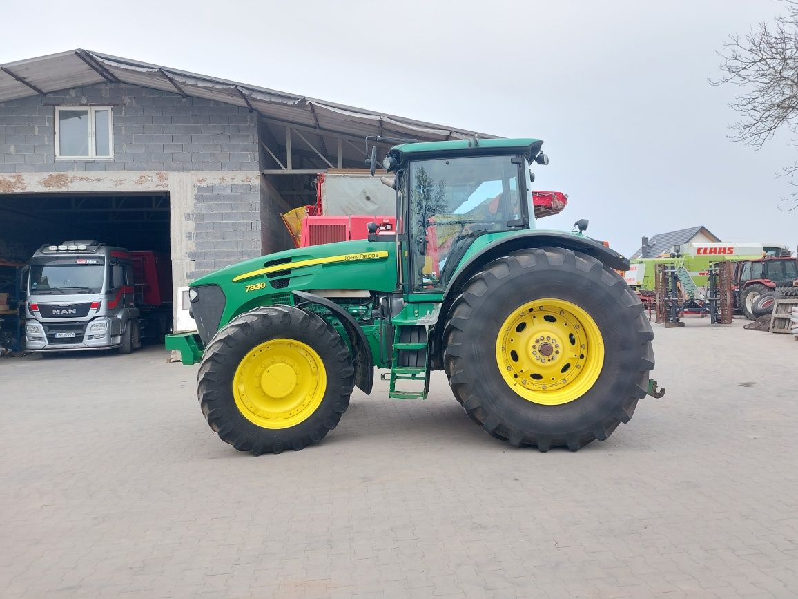 John deere 7830 Pełny serwis udokumentowany przebieg