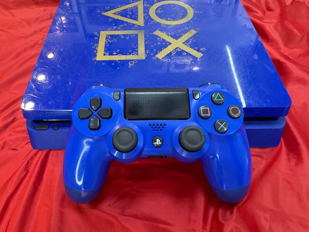 Ps4 Slim 500 Gb Limited Edition Days of Play Blue IGame приставка Sony