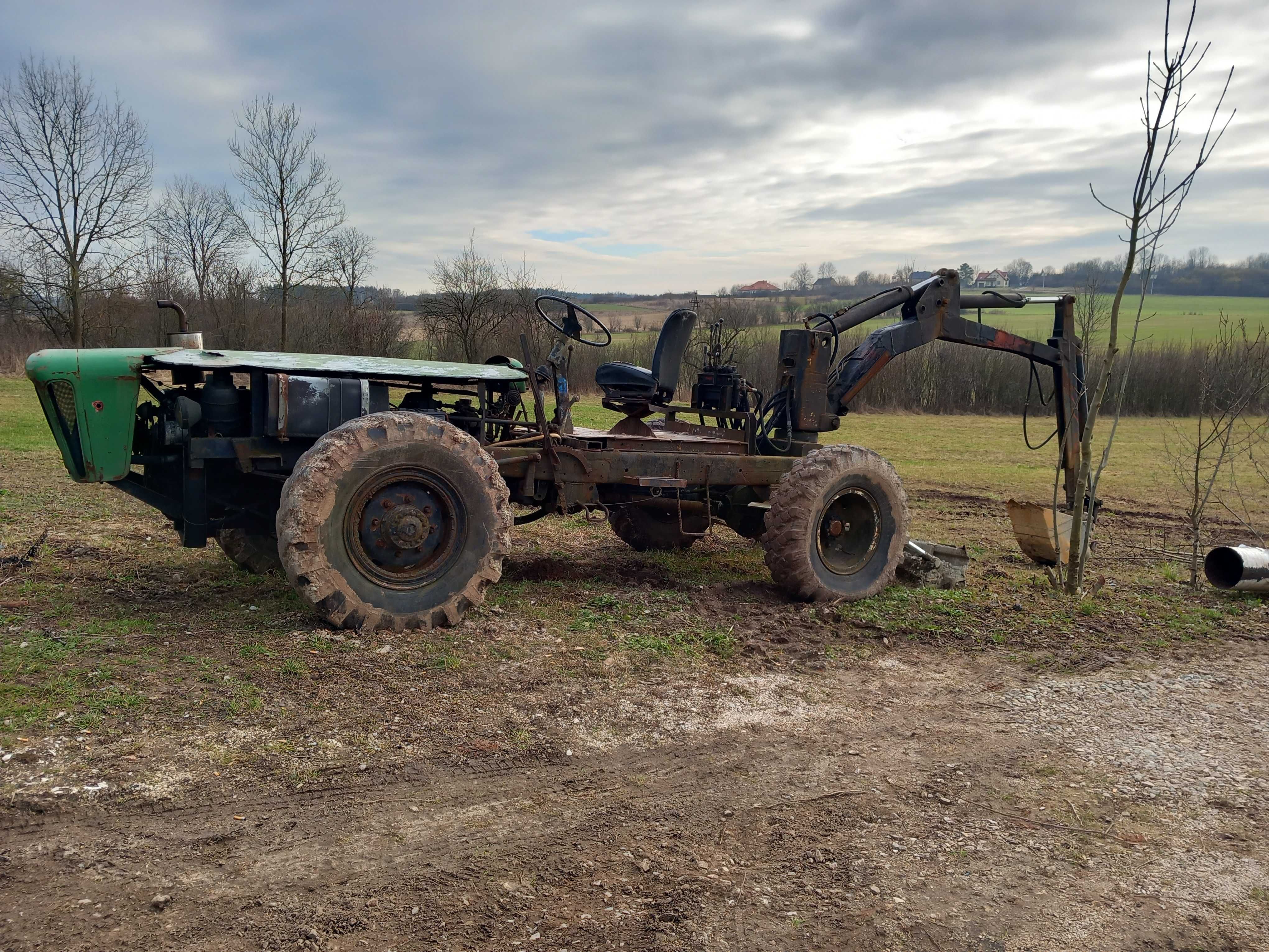 Koparka    4×4,traktor,podzespoły stara660