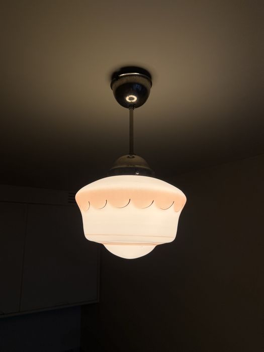 Skandynawska lampa vintage lata 50 XX wieku 1950