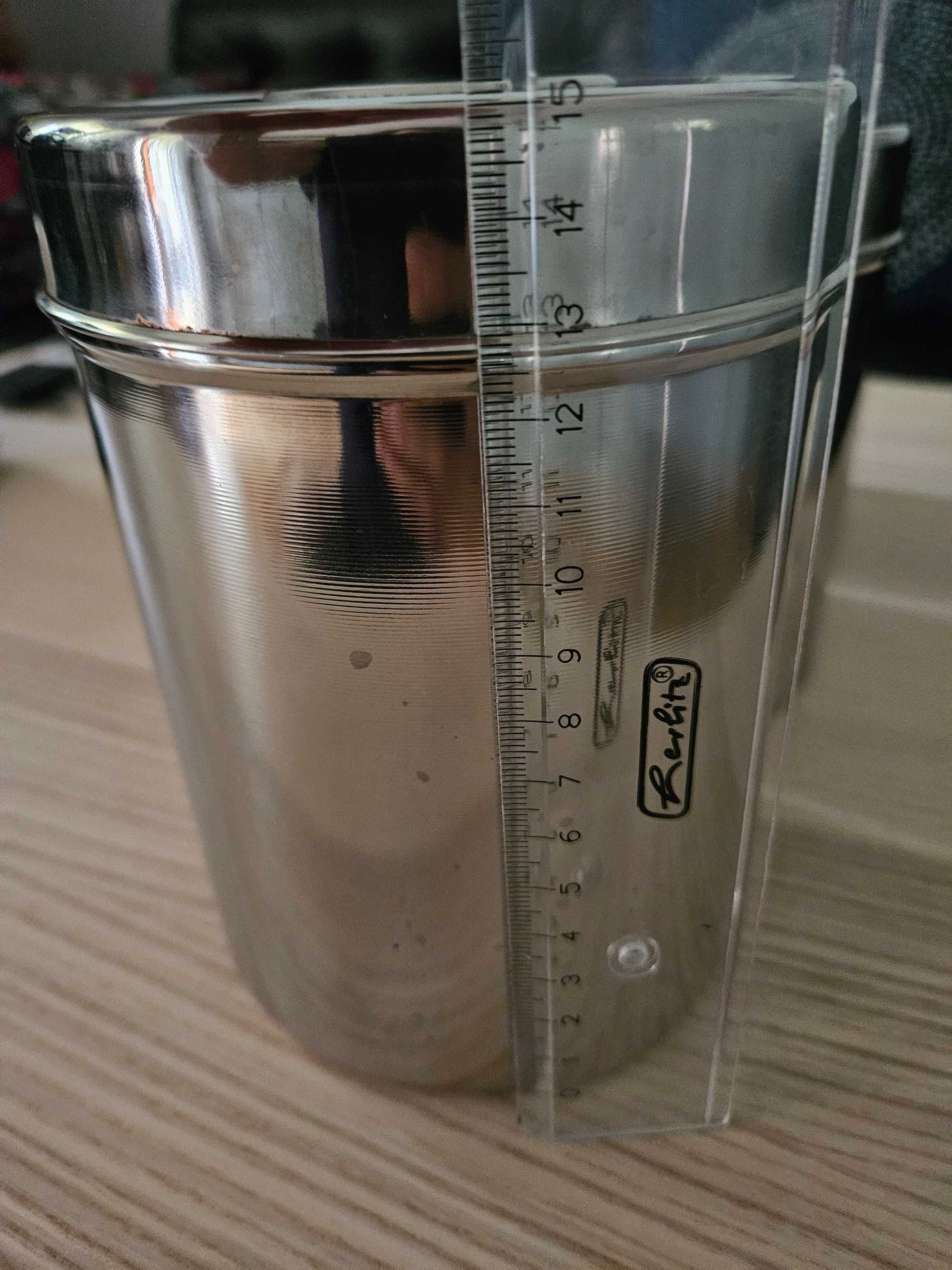 Pojemniki nierdzewne 3 szt