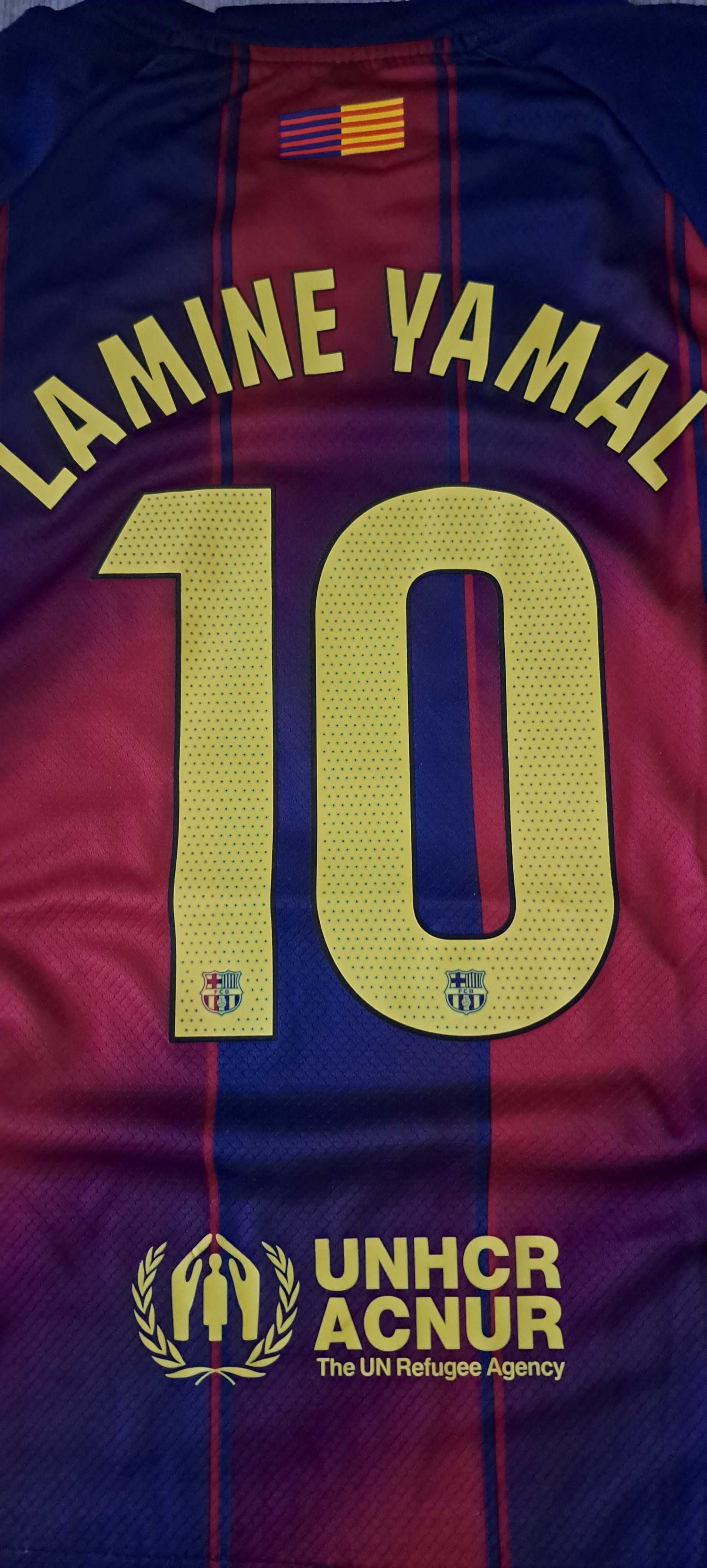 Lamine Yamal Różne Rozmiary! Strój Dziecięcy FC Barcelona Sezon 25/26