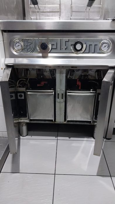 Fritadeira industrial a gás