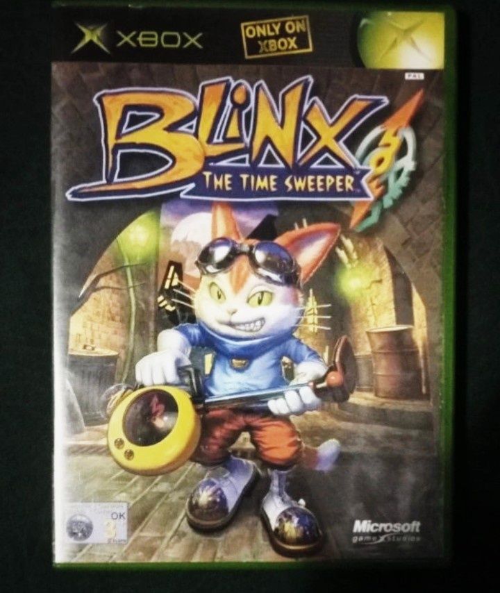 Jogo xbox clássica Blinx