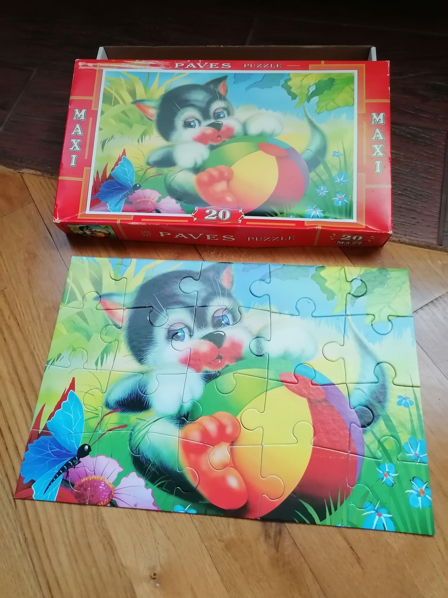 Puzzle 4 sztuki kompletne plus opowiem Ci mamo