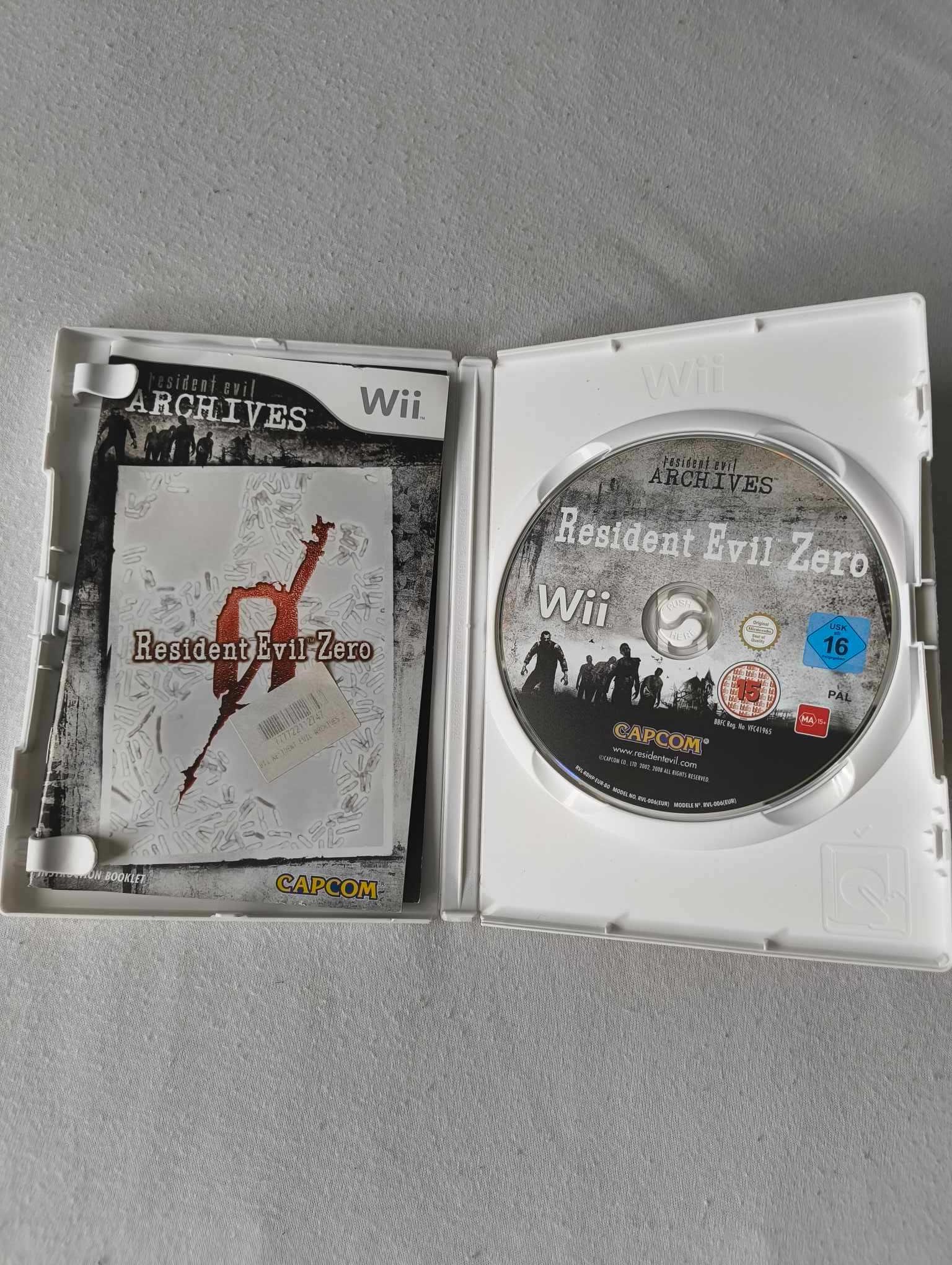 Gra Resident Evil 0 nintendo wii 3xa