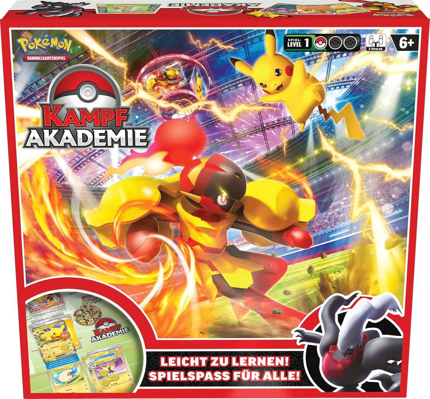 Pokemon -Kolekcjonerska Gra Karciana: Akademia Walki Wersja Niemiecka