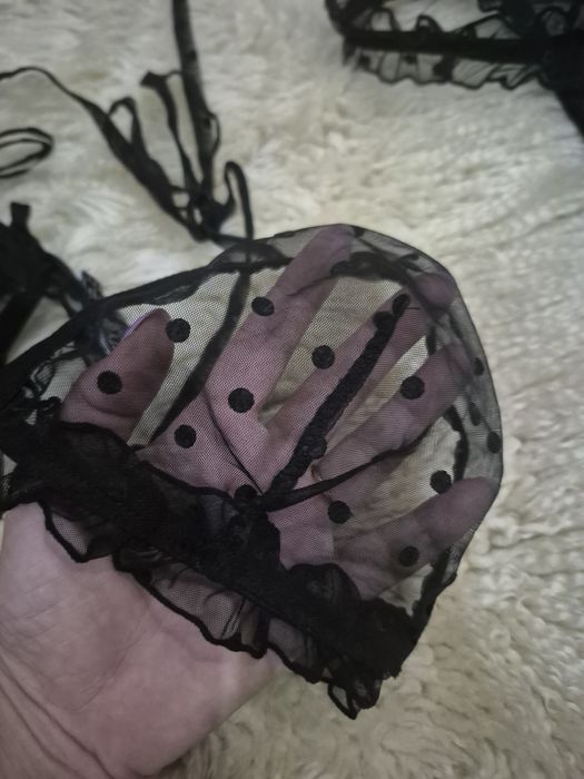 Черное эротическое белье