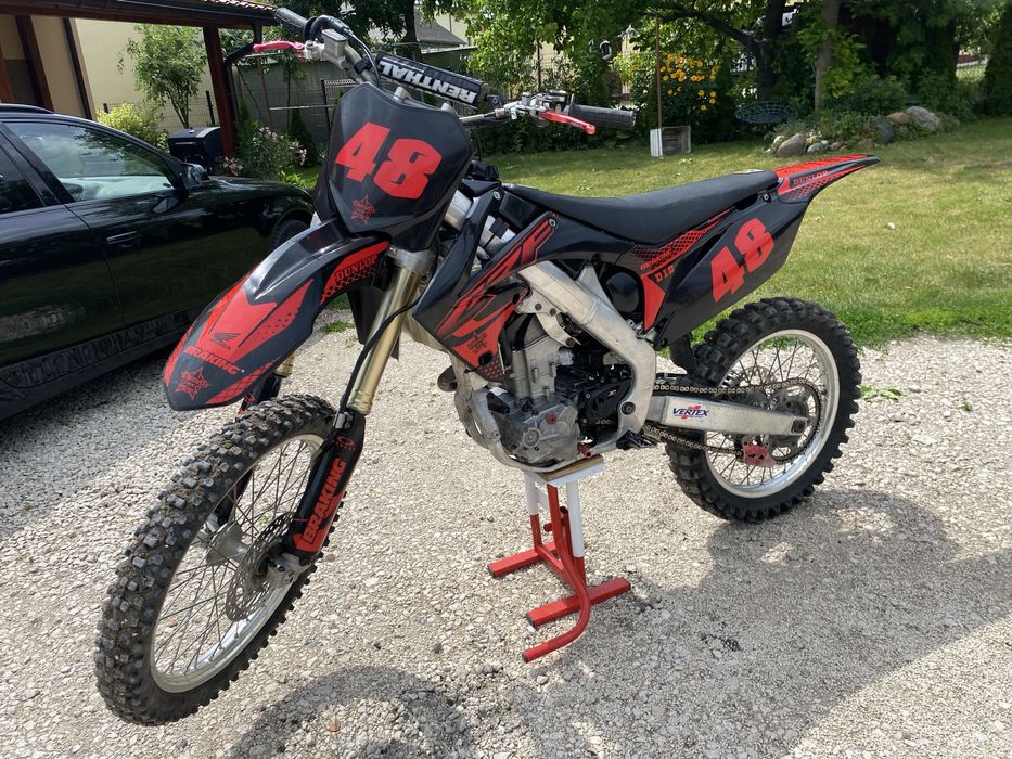 Honda crf 250 wtrysk, po remoncie