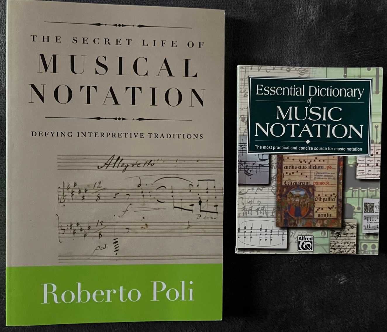 The Secret Life of Musical Notation Roberto Poli + dictionary
