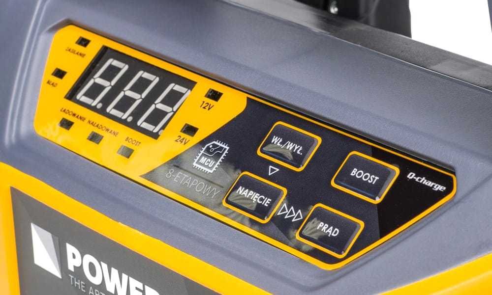 POWERMAT Prostownik Mikroprocesorowy Akumulatorowy 12v 24v PM-PM-30T
