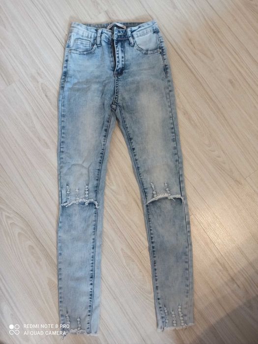 Spodnie jeansowe XS