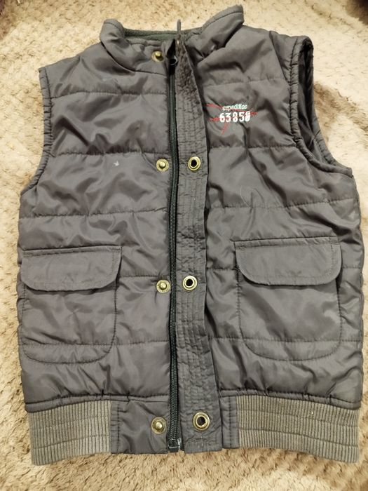 Bezrękawnik dla chłopca na 110 cm