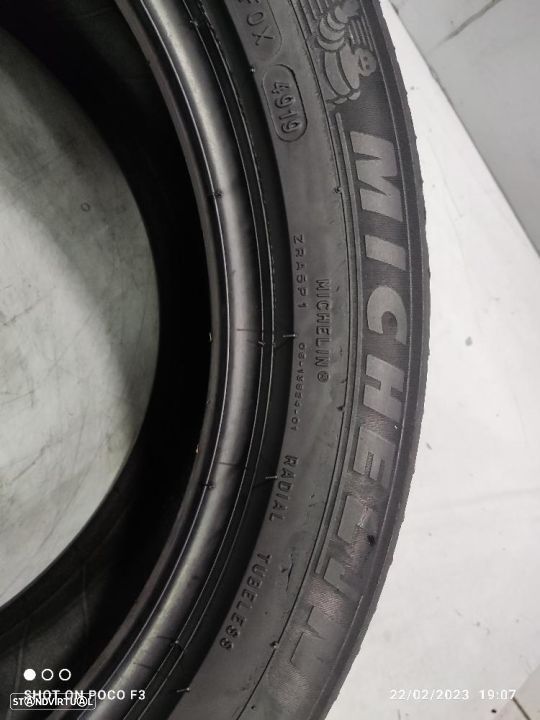2 pneus semi novos 225-50r17 michelin - oferta dos portes
