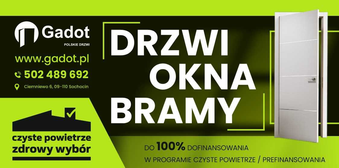 Okna PCV na profilach Schüco/Salamander/Drutex-pomiar dostawa i montaż