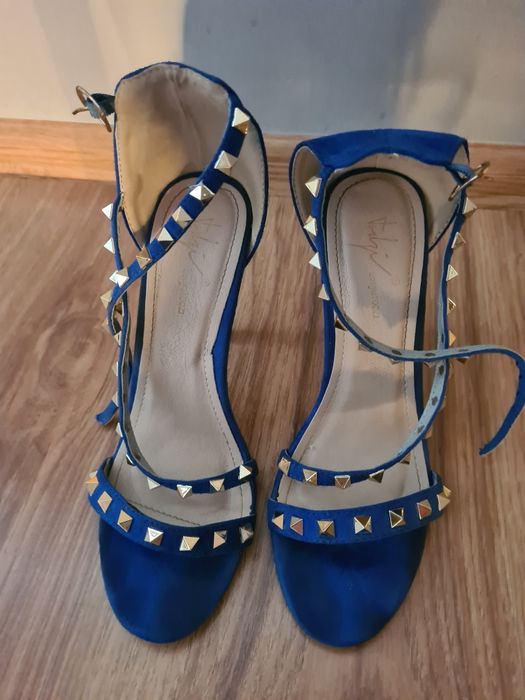 Sandały niebieskie