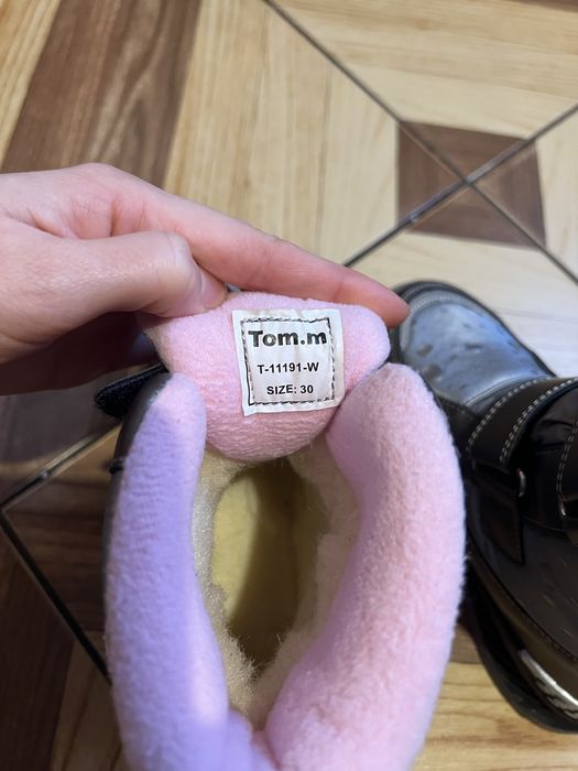 Взуття на дівчинку, зима