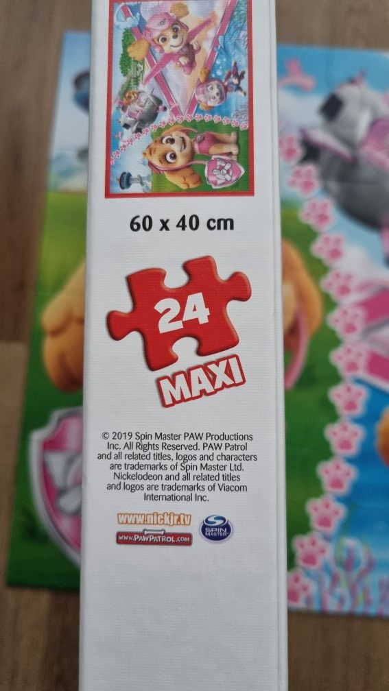 Puzzle MAXI 24 elementy Psi Patrol