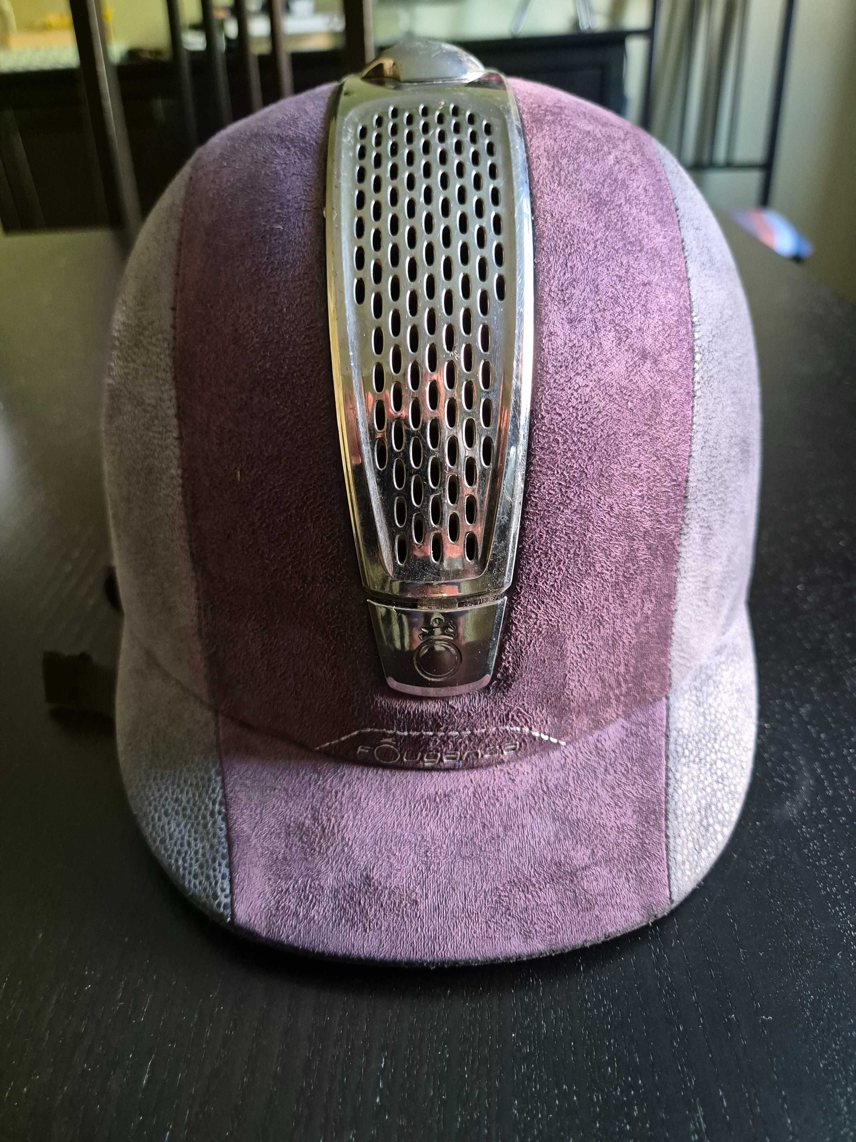 Kask Jeździecki Fouganza r. 54