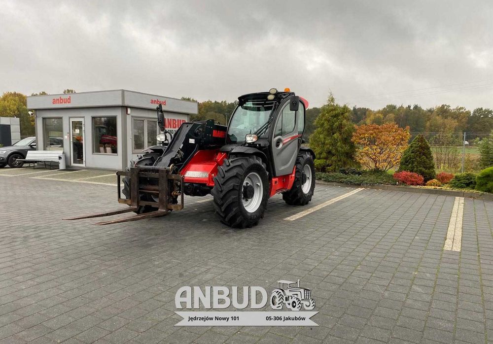 Ładowarka teleskopowa Manitou MLT 635-130 PS+ Premium Widły Klima