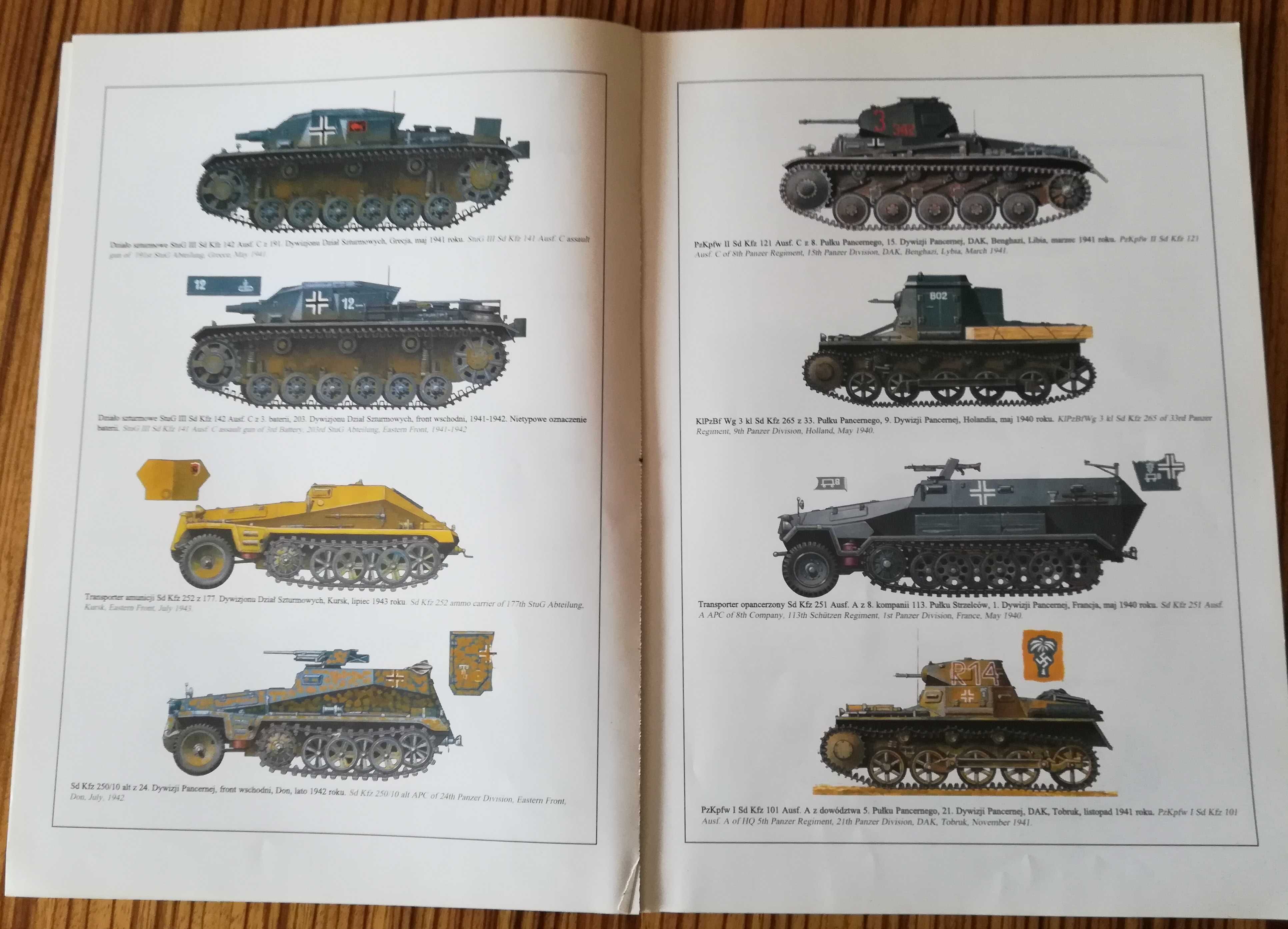 Panzer Colours vol. III Wydawnictwo Militaria 69 z 1998 roku