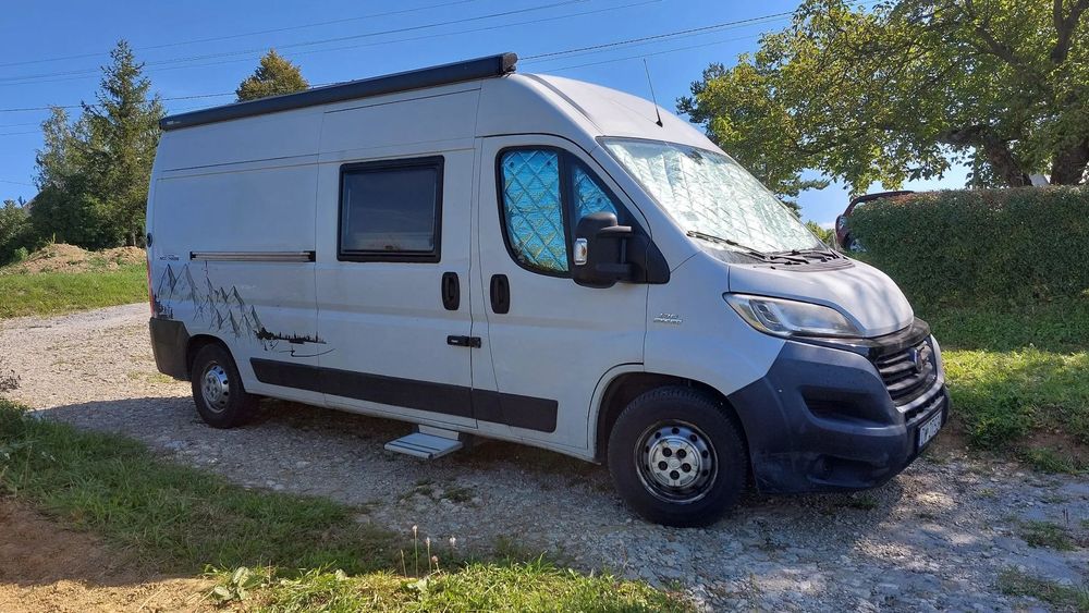 Fiat Ducato  Fiat Ducato Kampervan, 2,3l, 130 KM, 2015 r, pełne wyposażenie