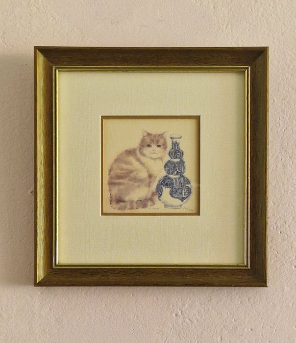 Druk akwareli Mei Yee Clara