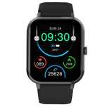 Smartwatch Forest Silicone Preto