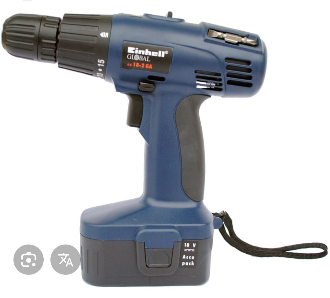 Аккумулятор для шуруповерта EINHELL 18v (18В) (NiCd) каблук
Шуруповёрт
