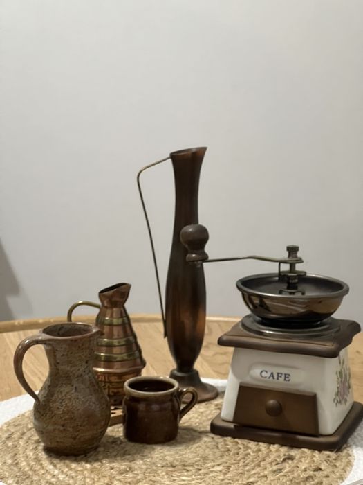 Кавомолка,чашки, вазочки, вінтаж, Франція