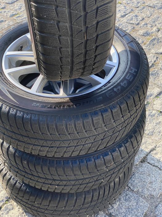 Alufelgi 5x114,3 Mitsubishi ASX + opony zimowe 215/65 R16 koła