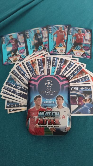 Karty piłkarskie limited edition Messi 2018/2019