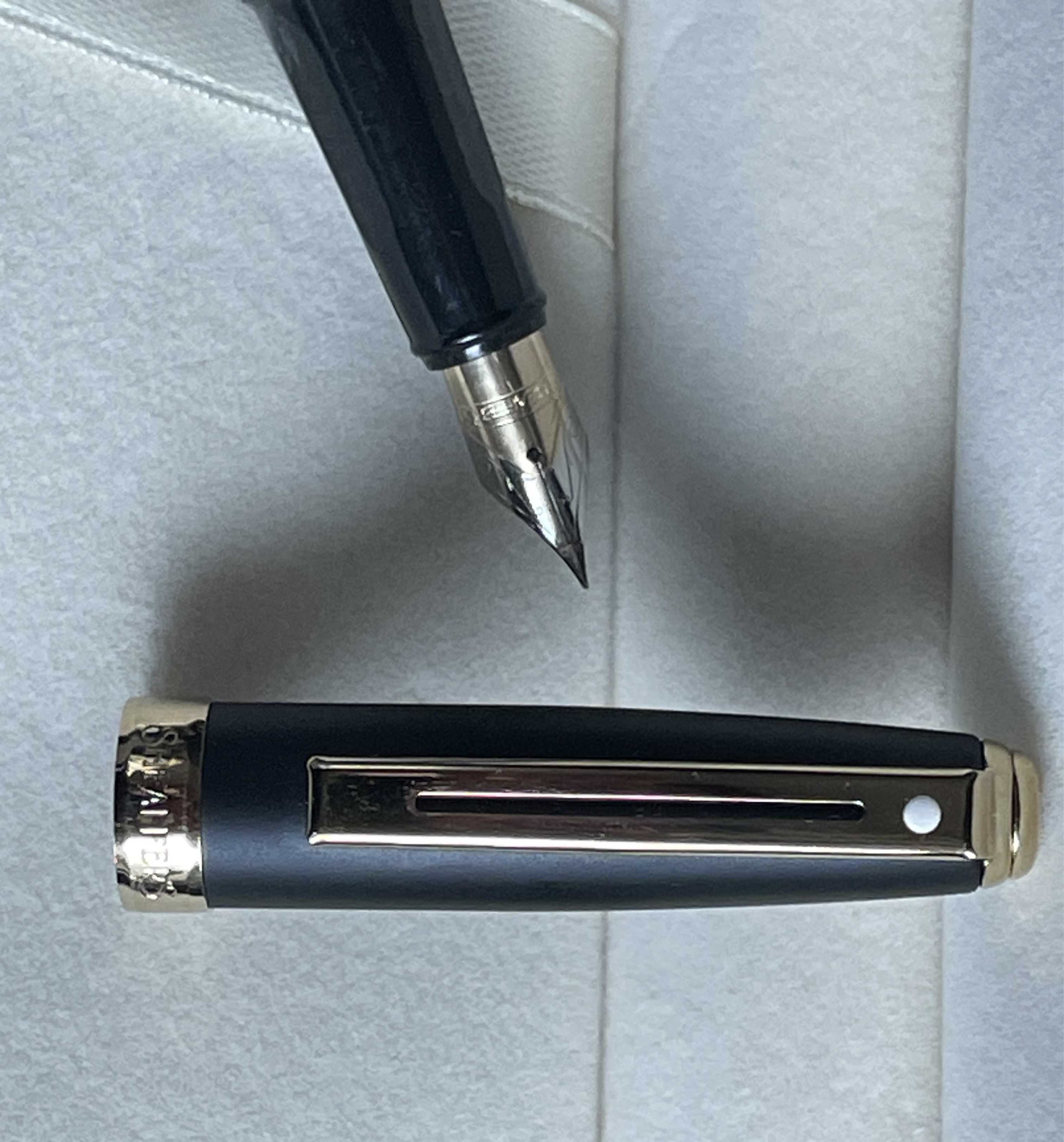 Pióro wieczne Sheaffer Prelude Czarny Mat Pozłacane, kod SH346PW