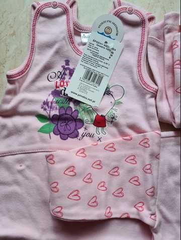 Kaftanik i śpioszki rozm 56