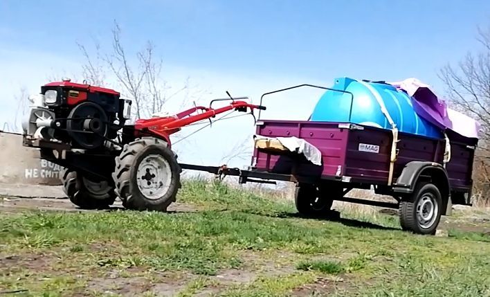 Мотоблок ТЕРМІНОВО Forte SH-81 + плуг + фреза