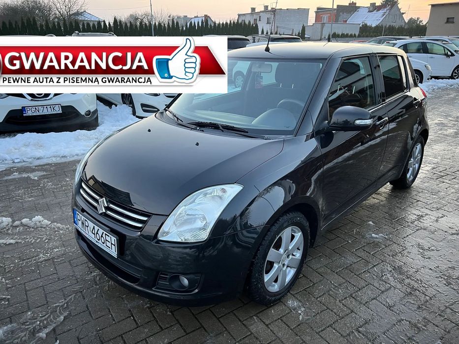 Suzuki Swift 1.3 benz. 92KM Gwarancja Zamiana Zarejestrowany