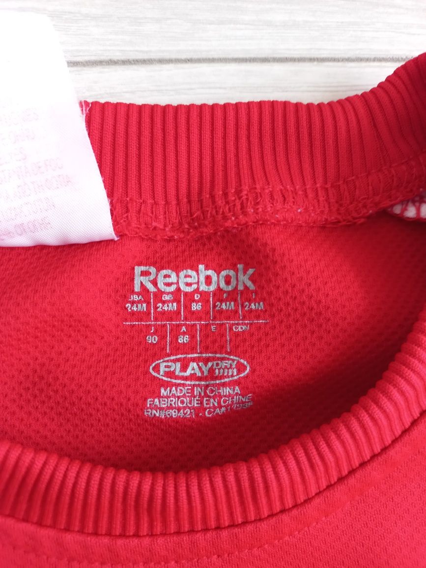 Reebok t-shirt sportowy dla chłopca, rozmiar 92 ( 2 lata )