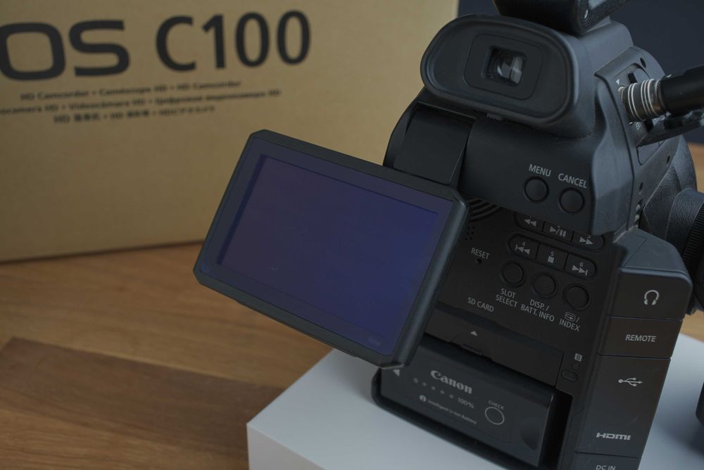 Kamera Canon C100 - stan bardzo dobry