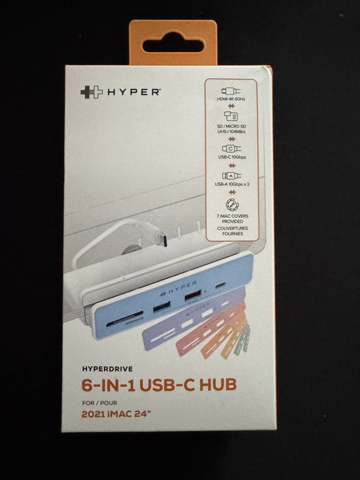 Hyperdrive Hub 6 w 1 dla Apple iMac