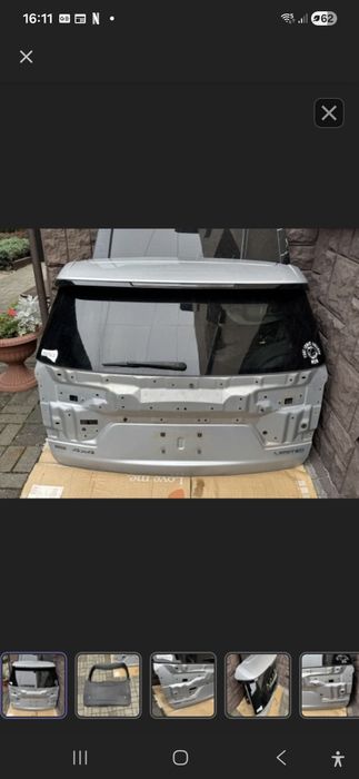 Klapa bagażnika jeep Grand Cherokee WL long