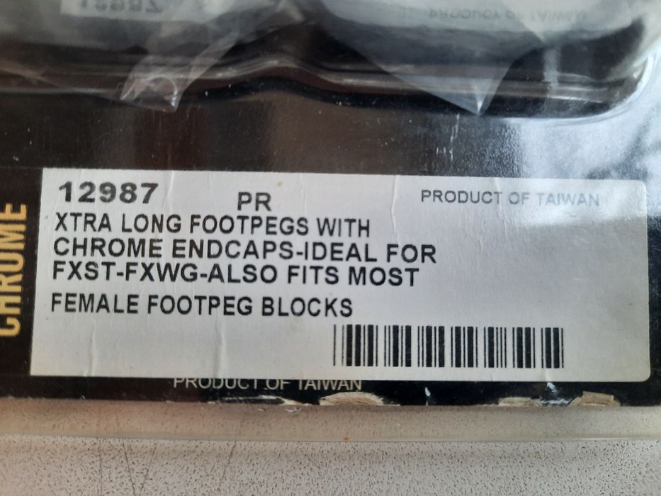 Підніжки подовженні для Харлей Девідсон.