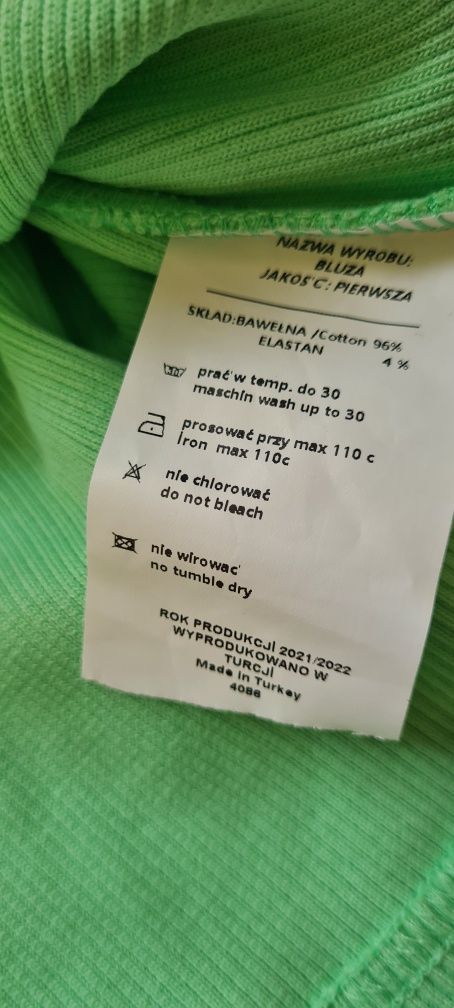 Top x 2 szt Nowe T-shirt Bluzka Falbaną S