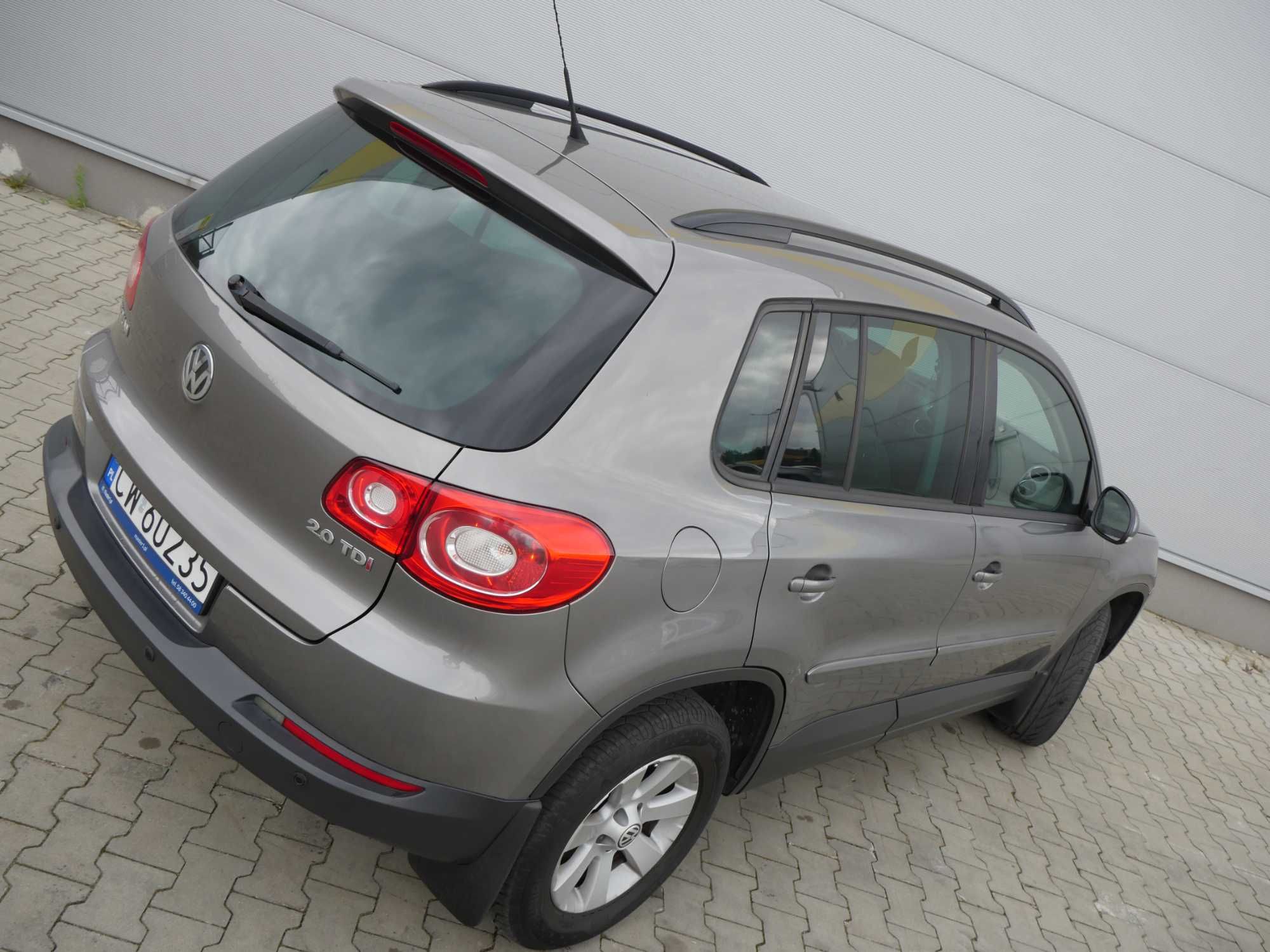 VW TIGUAN najmocniejszy DIESEL z napędem 4 motion SALON POLSKA klima
