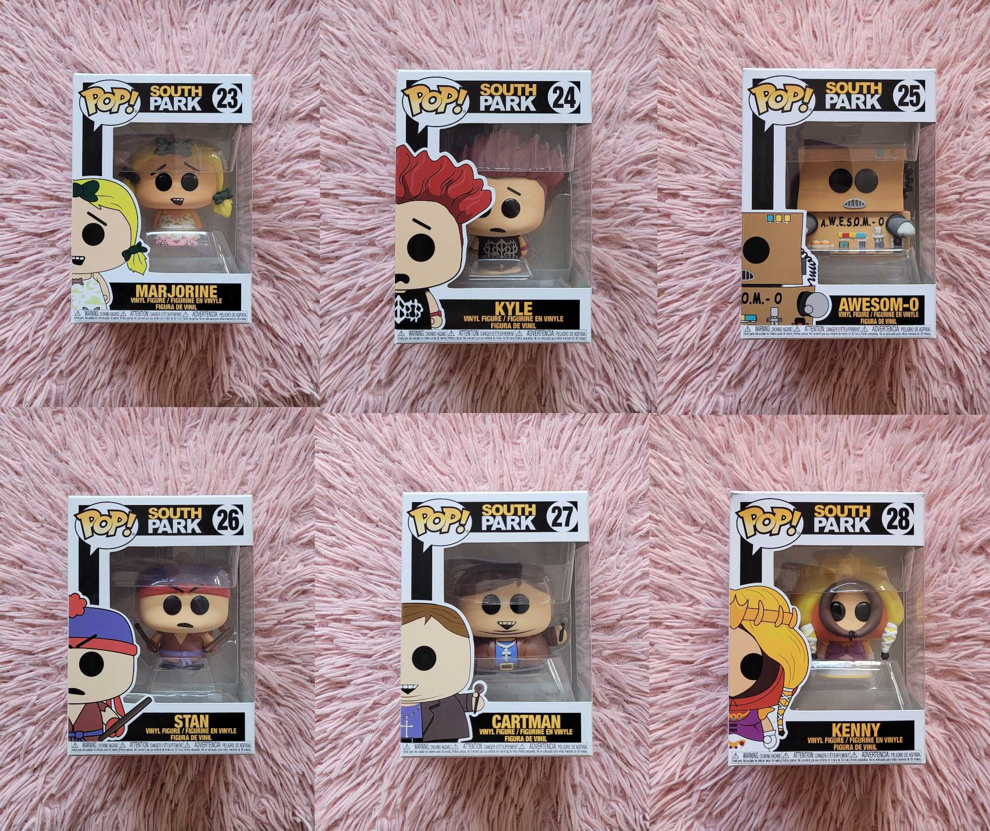 Figurki Funko POP! SOUTH PARK Sezon 8 Marjorine, Princess Kenny #23-28