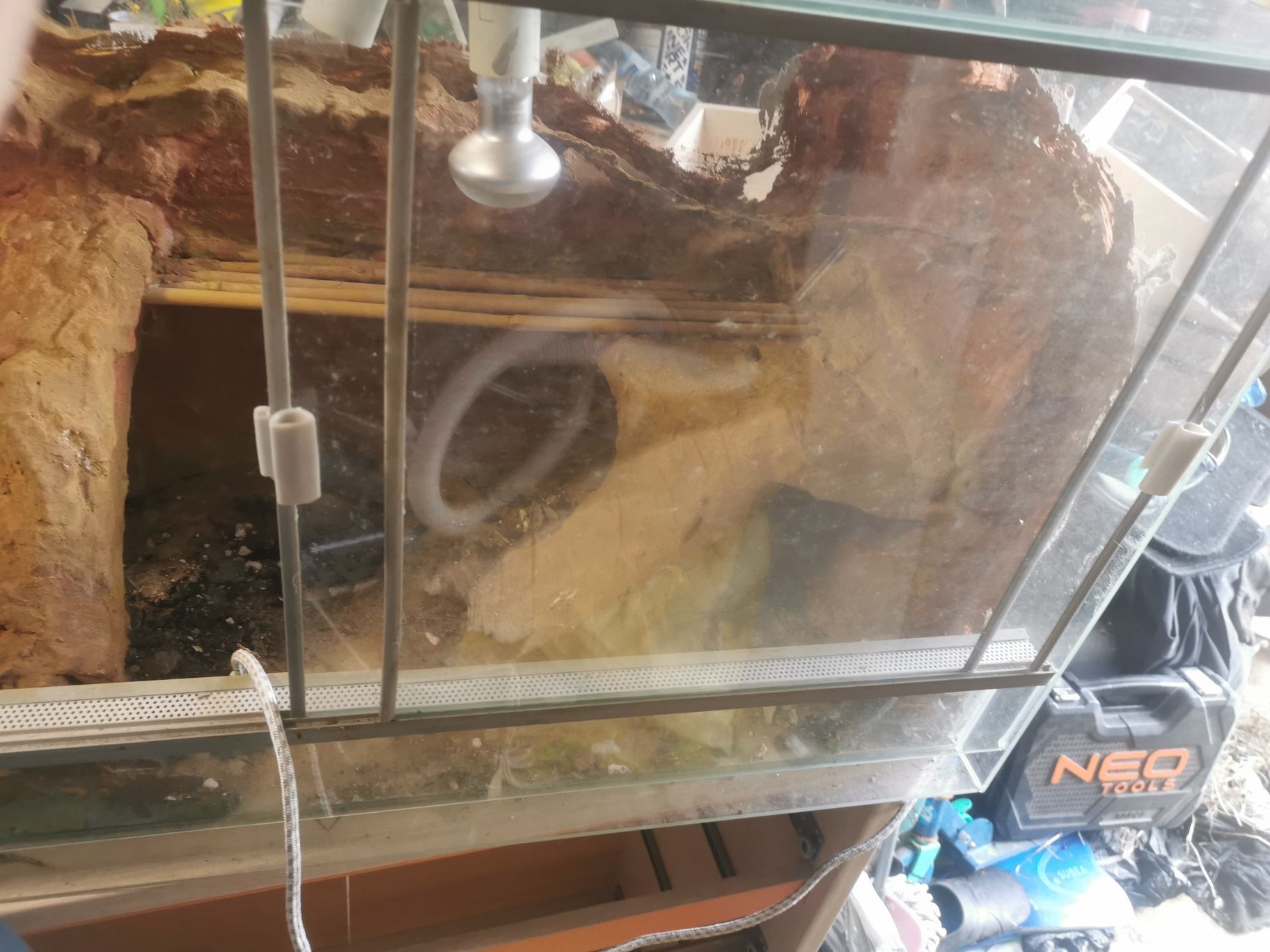 Terrarium mokre/suche