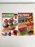 Conjunto 2 Revistas Arte Ideias - Feltros